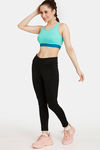 Rosaline Low Impact Sports Bra - Florida Key — thumbnail 4